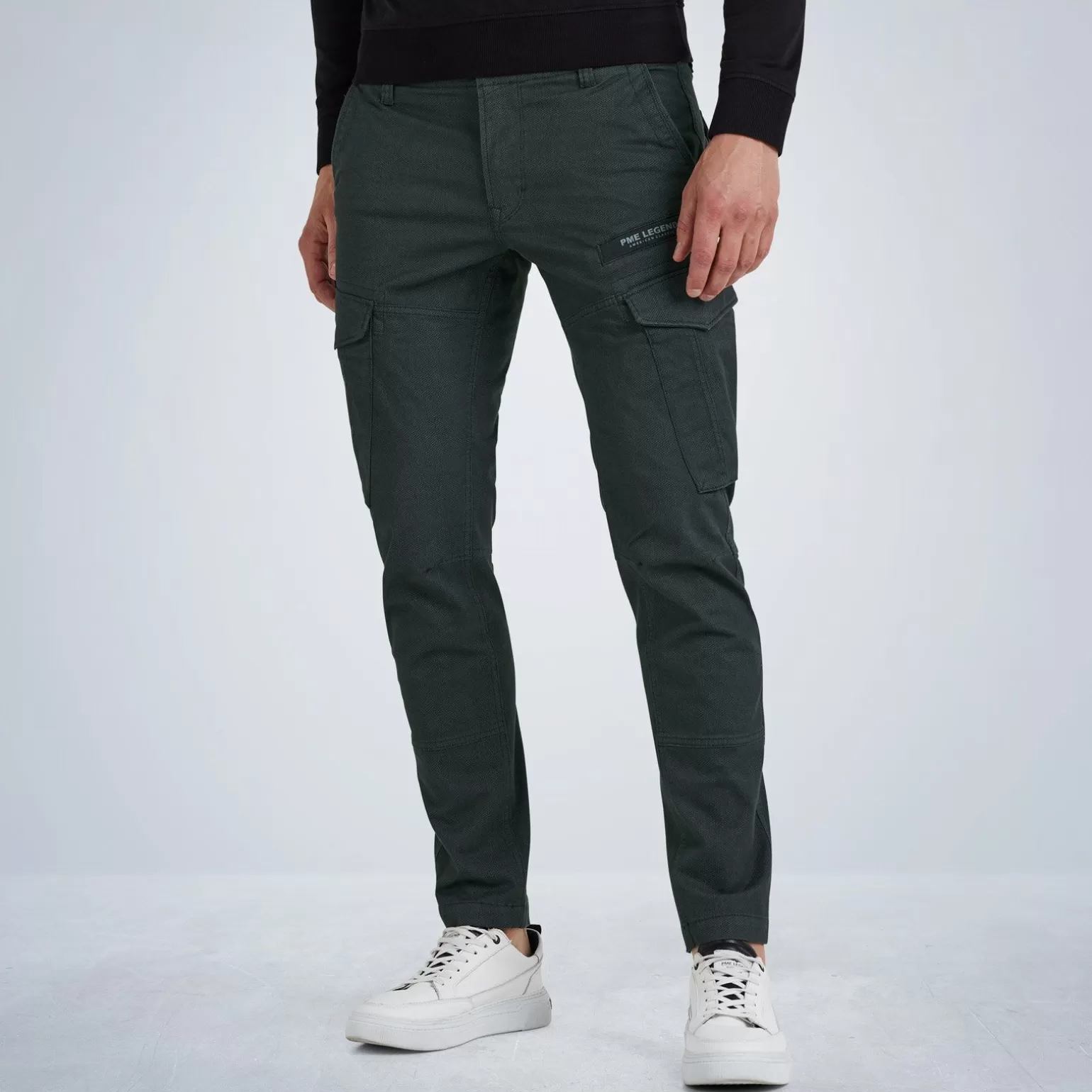 Pants*PME Legend Pants Nordrop Tapered Fit Cargo Pants With Print