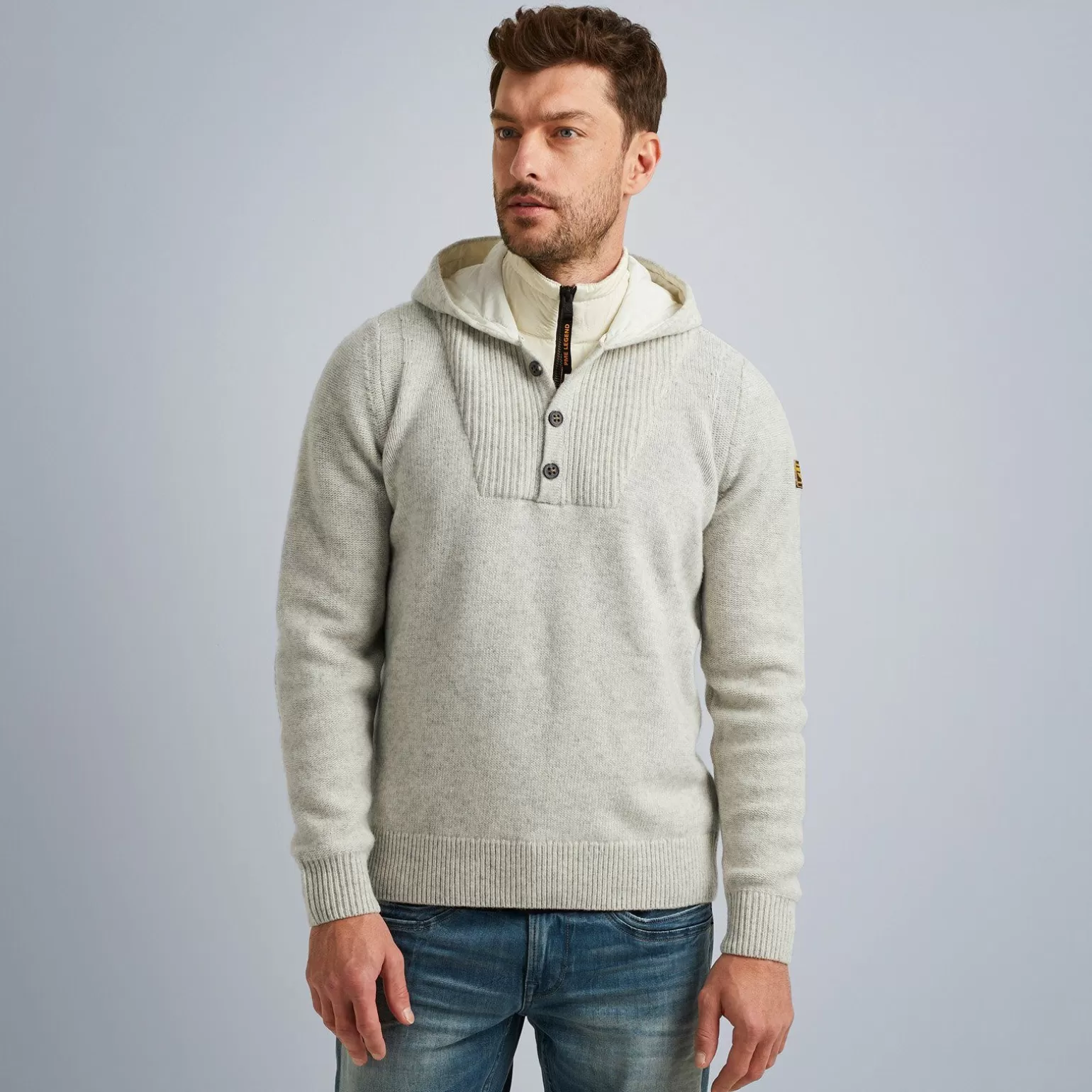 Tops*PME Legend Tops Pullover In A Wool Blend