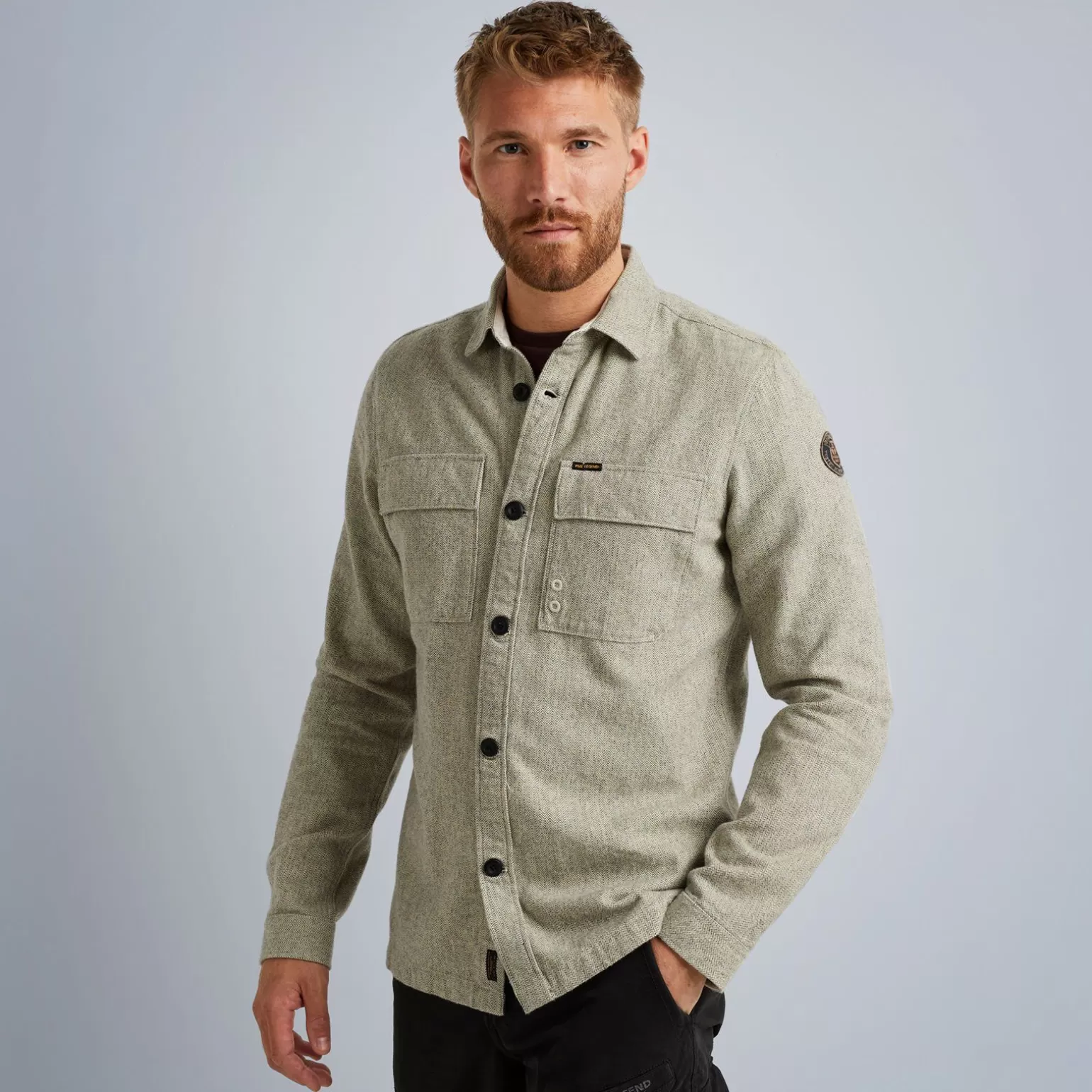 Tops*PME Legend Tops Shirt Jacket In Cotton