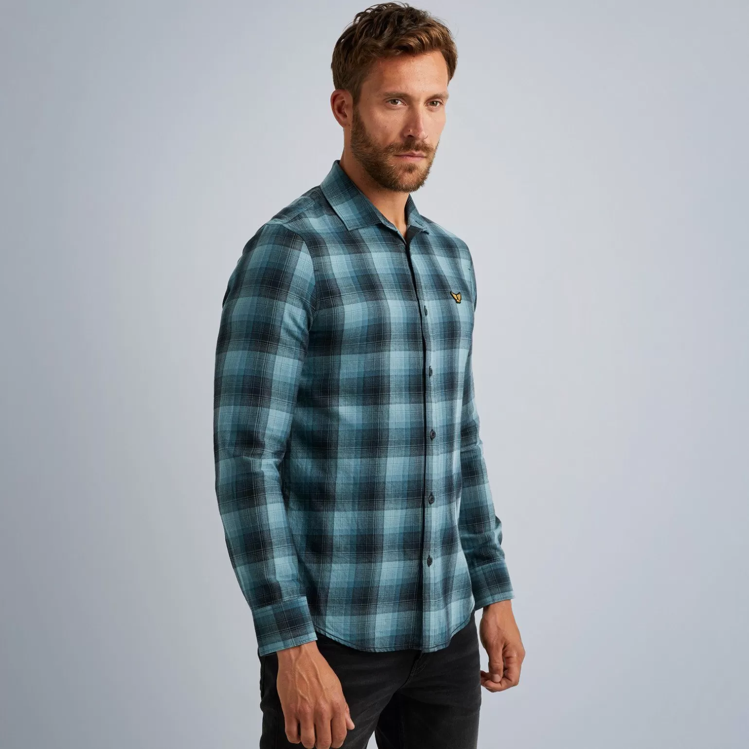 Tops*PME Legend Tops Shirt With Check Pattern