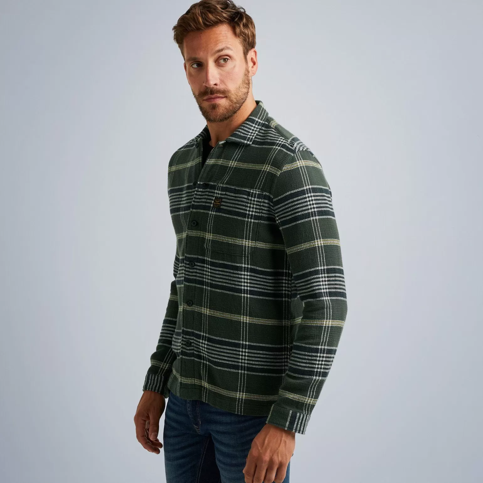 Tops*PME Legend Tops Shirt With Check Pattern