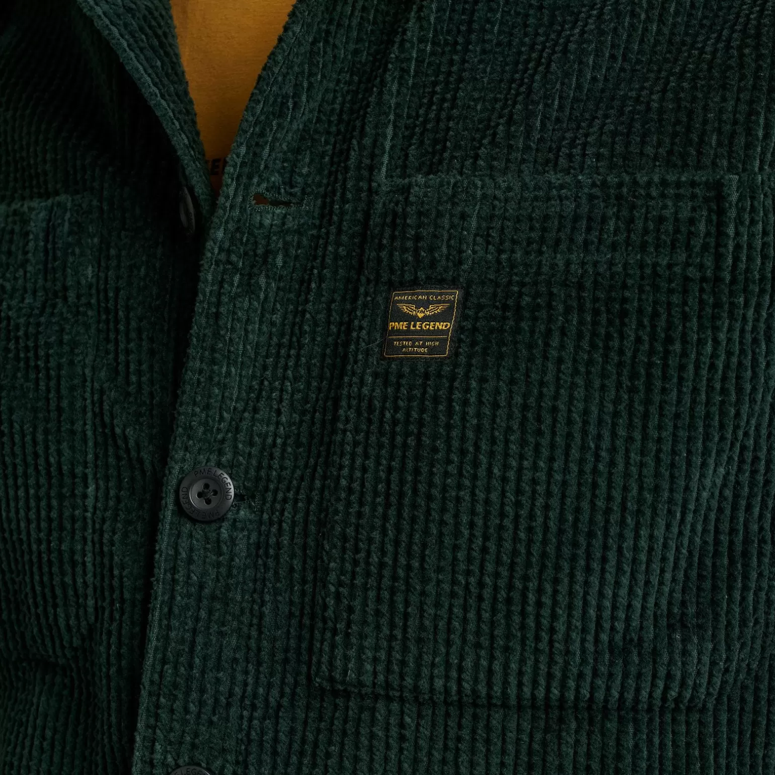 Tops*PME Legend Tops Shirt With Corduroy Texture