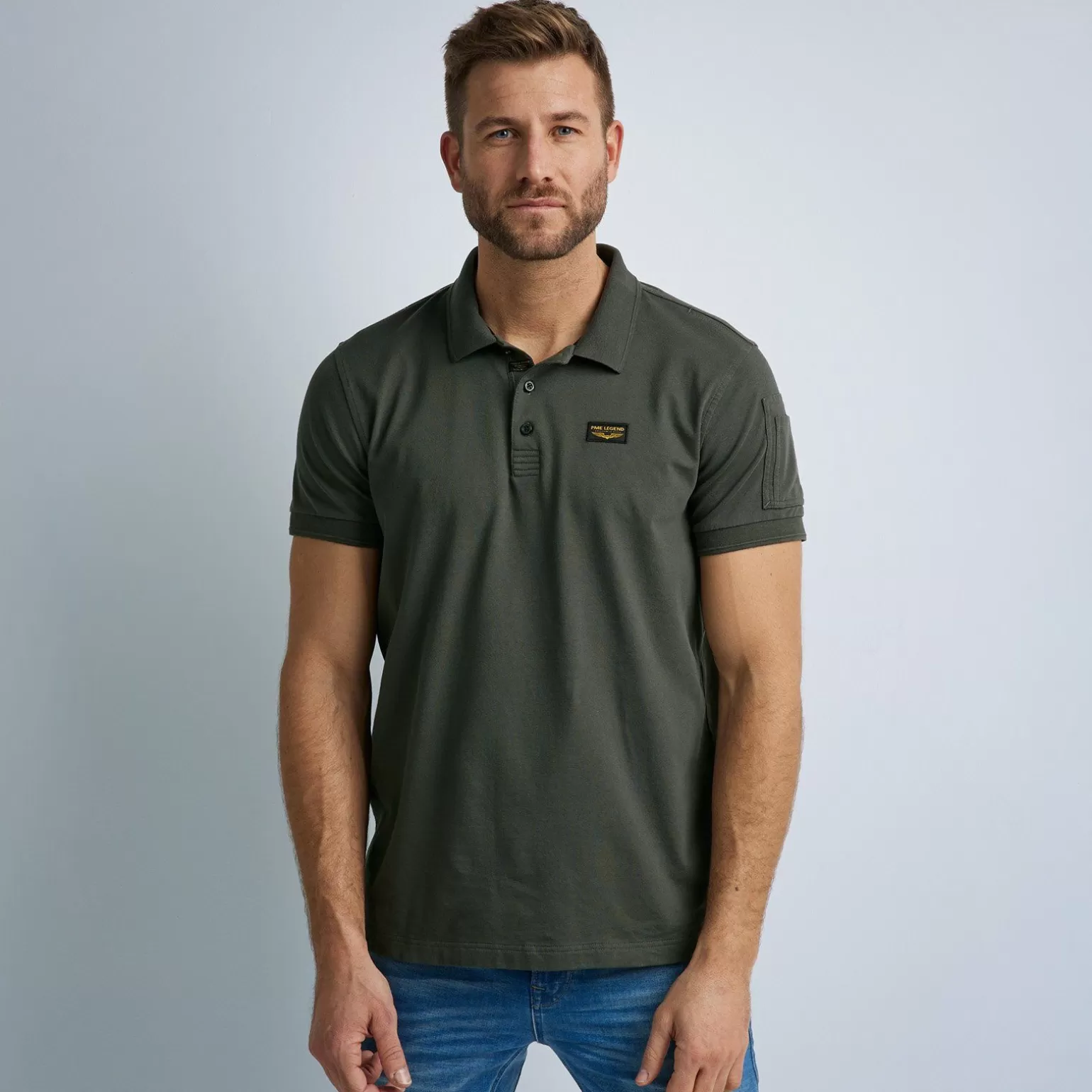 Tops*PME Legend Tops Short Sleeve Trackway Polo