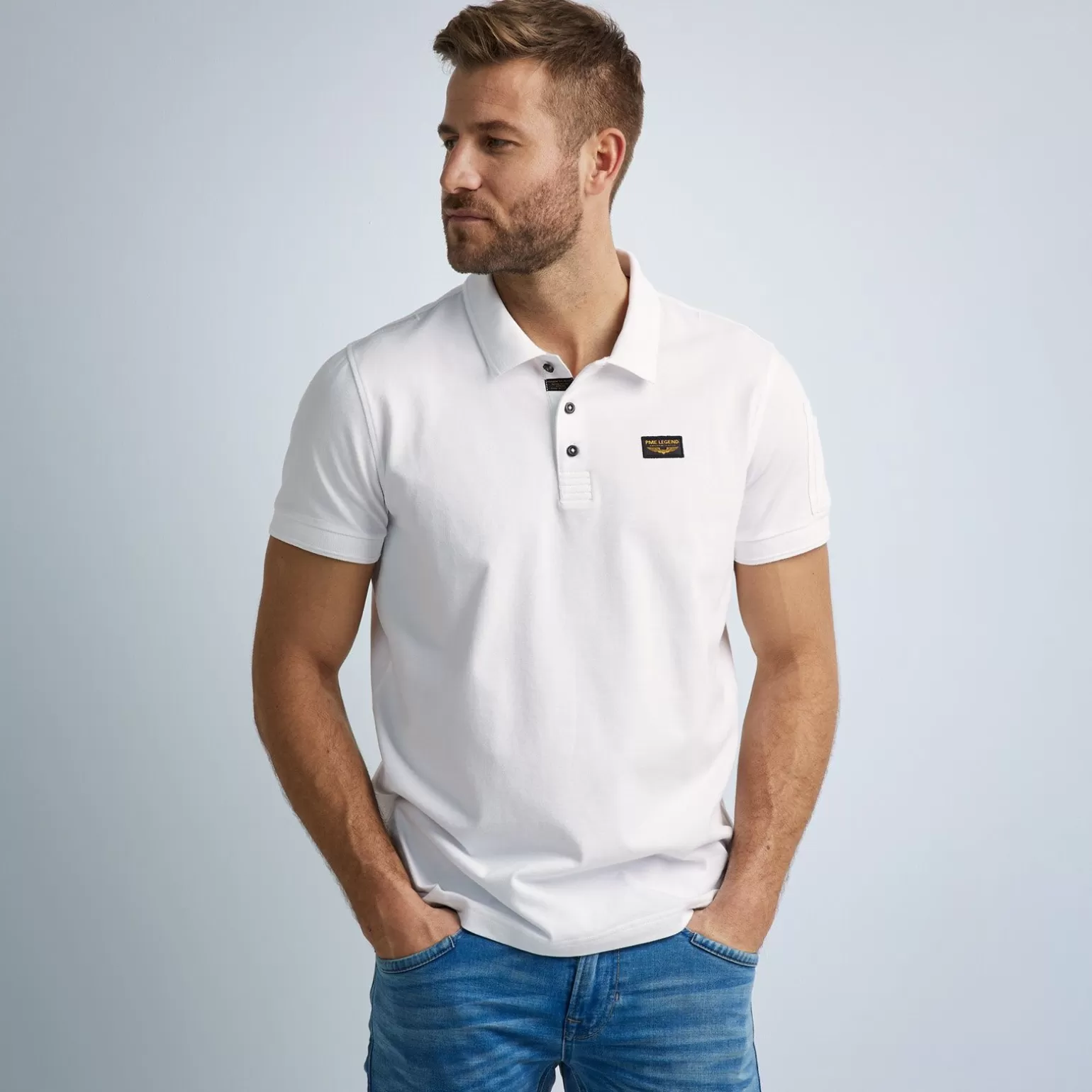 Tops*PME Legend Tops Short Sleeve Trackway Polo