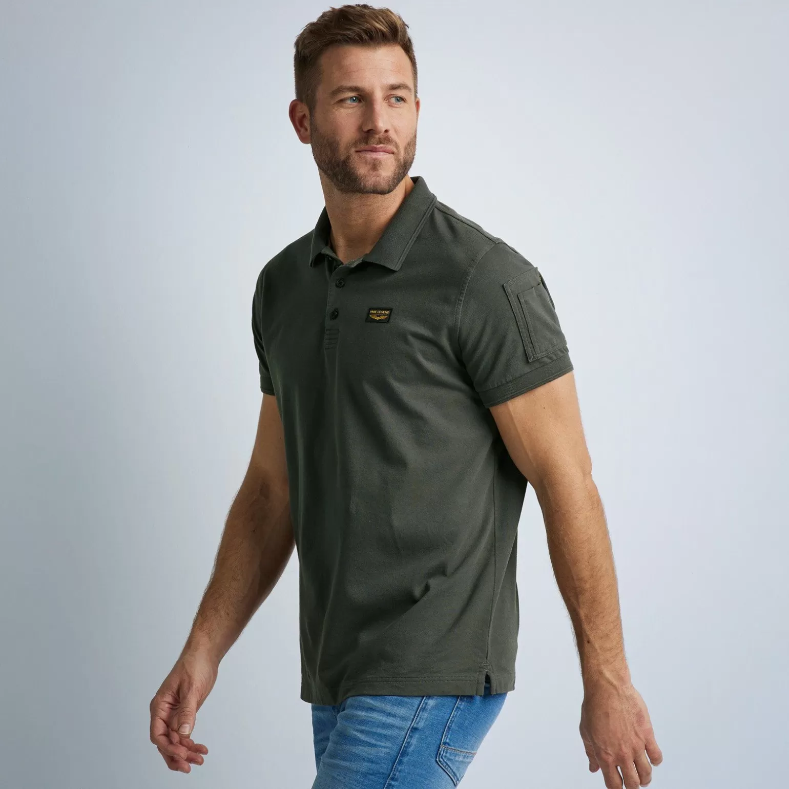 Tops*PME Legend Tops Short Sleeve Trackway Polo