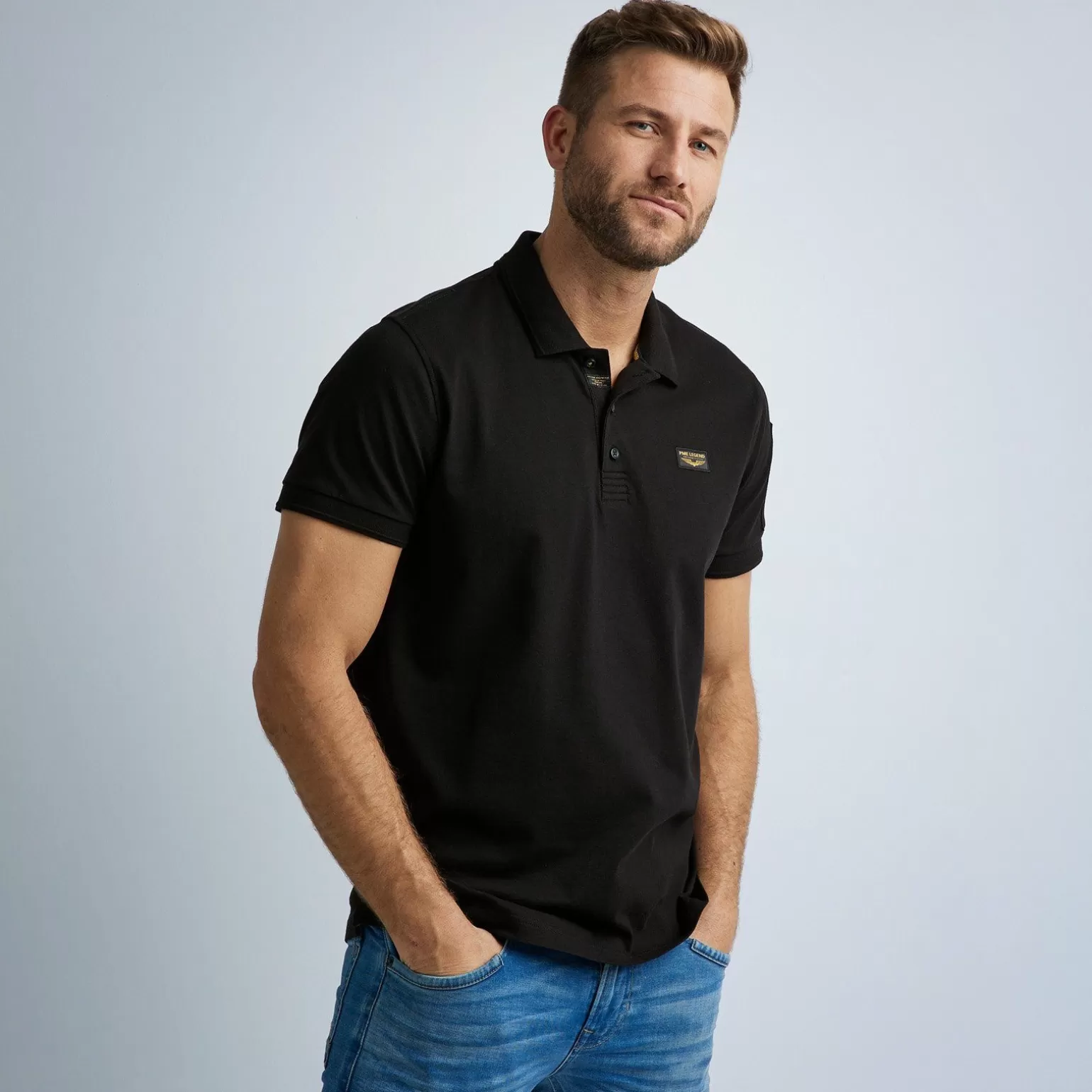 Tops*PME Legend Tops Short Sleeve Trackway Polo