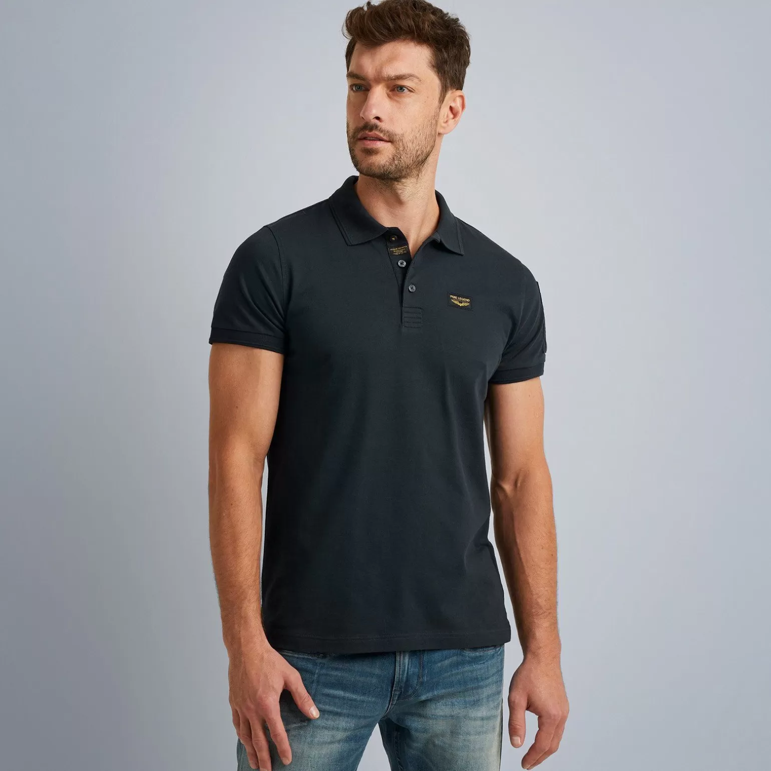 Tops*PME Legend Tops Short Sleeve Trackway Polo