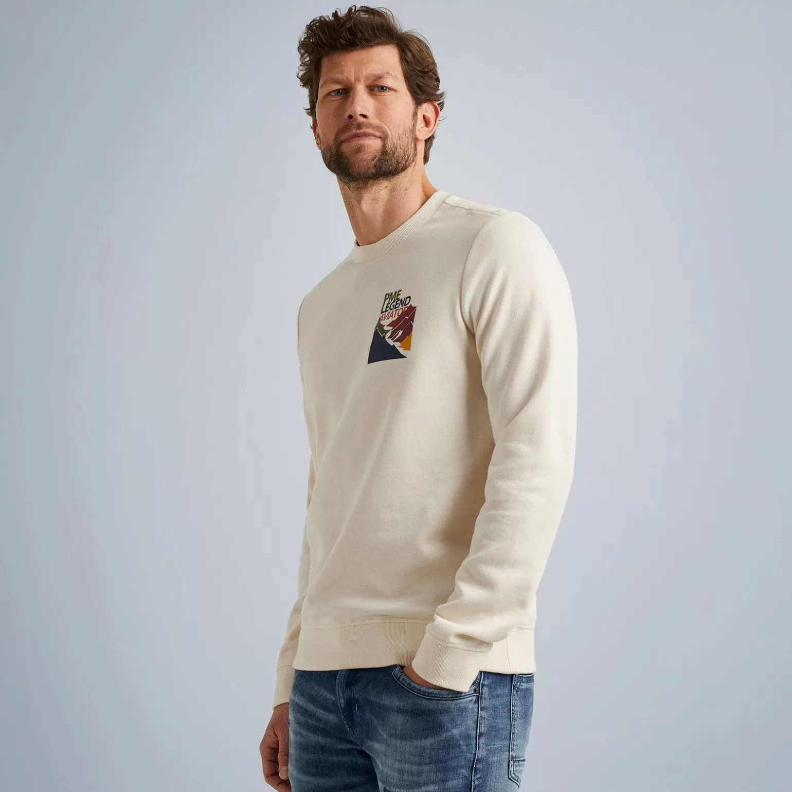 Tops*PME Legend Tops Sweatshirt In Interlock Jersey