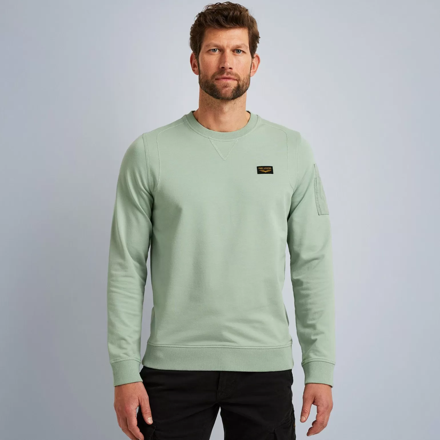 Tops*PME Legend Tops Sweatshirt With Cargo Pocket