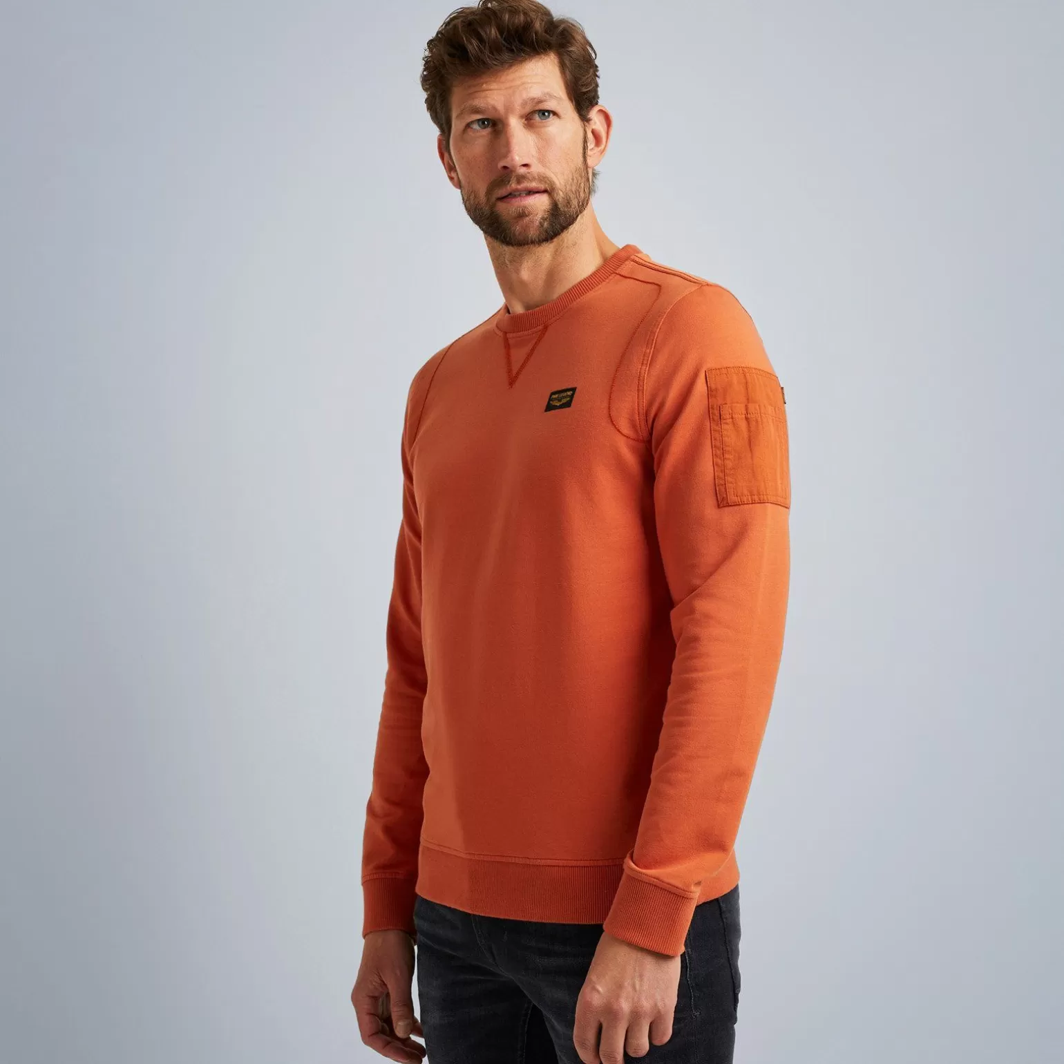 Tops*PME Legend Tops Sweatshirt With Cargo Pocket